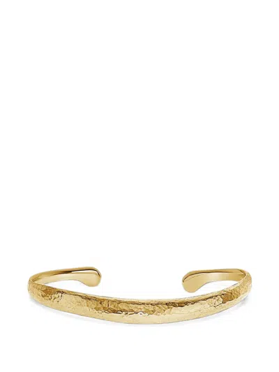 DOWER & HALL NOMAD HAMMERED CUFF BANGLE
