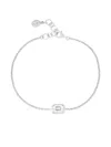 Dower & Hall Octagon-chain Bracelet In Metallic