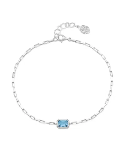 Dower & Hall Octagon Humbug Paperclip Bracelet