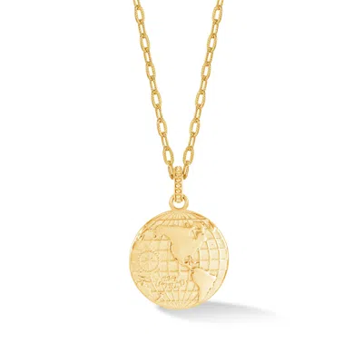 Dower & Hall One World Talisman Necklace In Purple