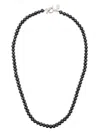Dower & Hall Peacock Pearl Necklace In Grau