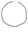 Dower & Hall Peacock Pearl Necklace In Schwarz