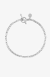 Dower & Hall Rice Nomad Bracelet In Metallic