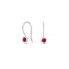 Dower & Hall Ruby Dewdrop Earrings In Green