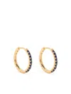 Dower & Hall Verzierte Creolen In Gold