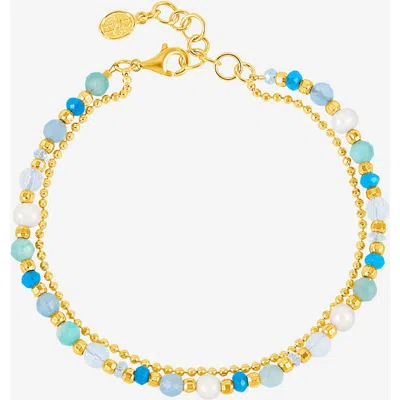 Dower & Hall Serenity Orissa Bracelet In Gold