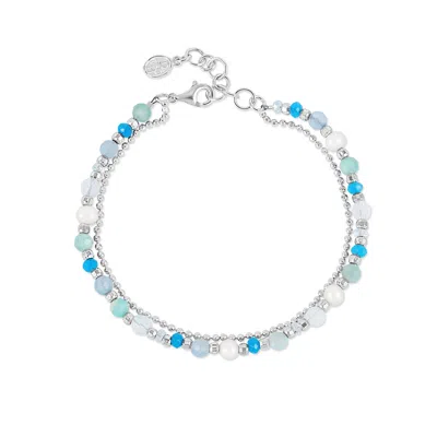 Dower & Hall Serenity Orissa Bracelet In Multi