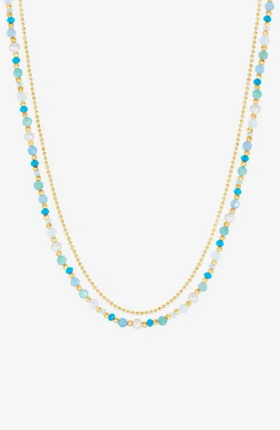 Dower & Hall Serenity Orissa Necklace In Gold