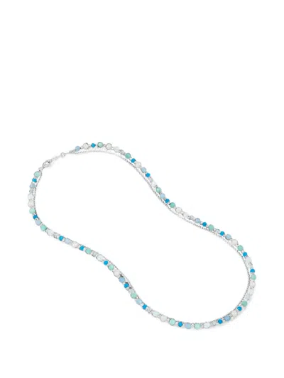 Dower & Hall Serenity Orissa Necklace In Silver