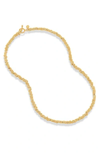 Dower & Hall Signature Small Nugget Necklace In Gold