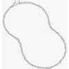 Dower & Hall Signature Small Nugget Necklace In Metallic