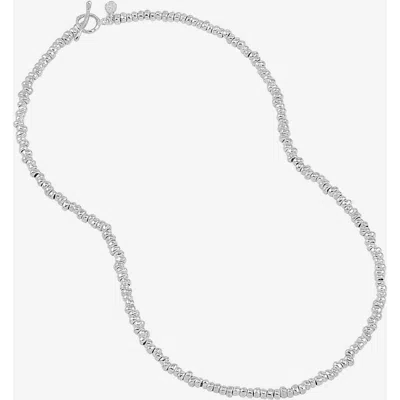 Dower & Hall Signature Small Nugget Necklace In Metallic