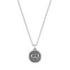 Dower & Hall Forever Hearts Talisman Necklace In Silver