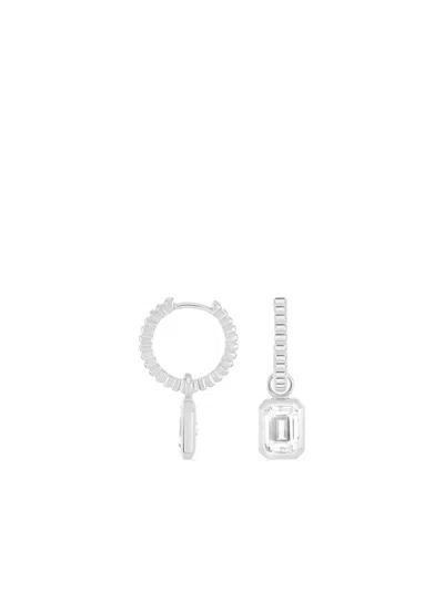 Dower & Hall Single Rectangular-cut Charm Earring
