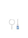 Dower & Hall Single Rectangular-gemstone Earring