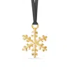Dower & Hall Snowflake Christmas Decoration Gold In Gold