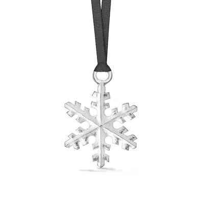 Dower & Hall Snowflake Christmas Decoration Silver