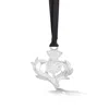 Dower & Hall Thistle Christmas Decoration Silver In Silver