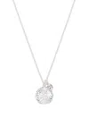 Dower & Hall Topaz-embellished Pendant Necklace In Silber