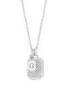 Dower & Hall Topaz Octagon Humbug Necklace In Metallic