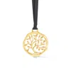 Dower & Hall Tree Of Life Christmas Decoration Gold In Gold