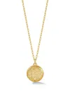 Dower & Hall Tree Of Life Talisman Necklace In Gold