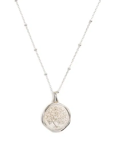 Dower & Hall Tree Of Life Talisman Silver Necklace