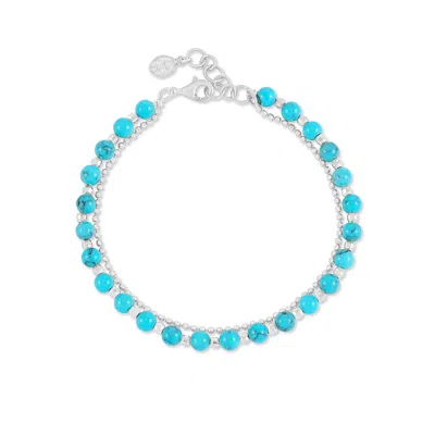 Dower & Hall Turquoise Blue Orissa Bracelet