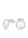 Dower & Hall Waterfall Earrings In Metallic
