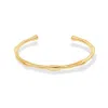 Dower & Hall Waterfall Torque Bangle In Gold