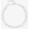 Dower & Hall White Freshwater Timeless Pearl Bracelet In Silver