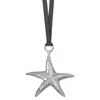 Dower & Hall Wish Upon A Star! Christmas Decoration In Silver In Silver