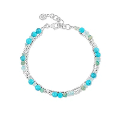 Dower & Hall Women's Azure Orissa Bracelet In Sterling Silver In Metallic