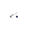 Dower & Hall 3mm Blue Sapphire Orissa Studs In Metallic