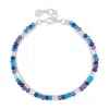 Dower & Hall Women's Bluebell Orissa Bracelet In Sterling Silver In Multi