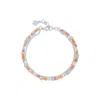 Dower & Hall Women's Calypso Orissa Bracelet In Sterling Silver In Multi