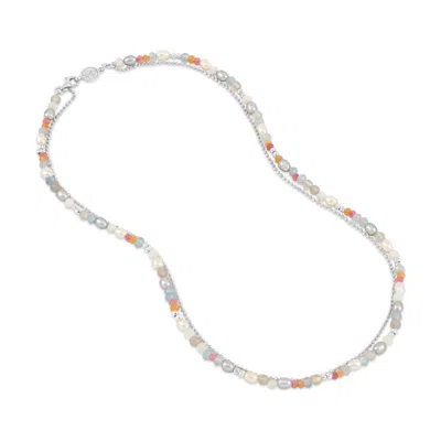 Dower & Hall Women's Dusk Orissa Necklace In Sterling Silver