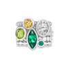 Dower & Hall Women's Envy Twinkle Stacking Rings Set In Sterling Silver In Silver