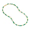 Dower & Hall Women's Evergreen Orissa Necklace In Gold Vermeil In Multi