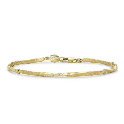Dower & Hall Women's Fine Yellow Gold Eternal Diamond Bracelet