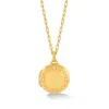 Dower & Hall Women's Gleam Sapphire Locket In Gold In Gold