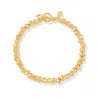 Dower & Hall Women's Gold Chunky Signature Nugget Bracelet In Vermeil In Gold