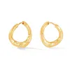 Dower & Hall Women's Gold Entwined Twist Huggie Hoops In Vermeil