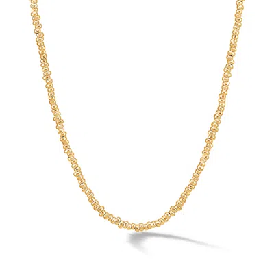 Dower & Hall Women's Gold Signature Small Nugget Necklace In Vermeil