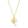 Dower & Hall Women's Gold Small White Sapphire Heart Lumiere Locket In Vermeil In Gold