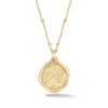 Dower & Hall Women's Gold Tree Of Life Talisman Necklace In Vermeil In Gold