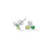 Dower & Hall Women's Greens Array Trio Studs In Silver In Silver