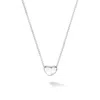 Dower & Hall Women's Heart Nugget Pendant In Sterling Silver