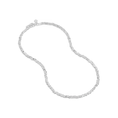 Dower & Hall Women's Kubes Nomad Necklace In Silver