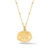 Dower & Hall Women's Lion Talisman Necklace In Gold Vermeil In Gold